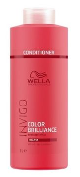 Wella Brilliance Бальзам для защиты цвета жёстких окрашенных волос invigo