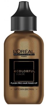 Loreal ColorfulHair Flash макияж для волос Кофемания (Uptown Brown)