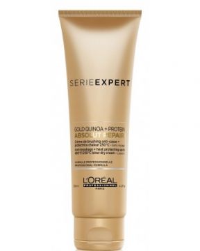 Термозащитный Крем для Восстановления волос Loreal Gold Lipidium