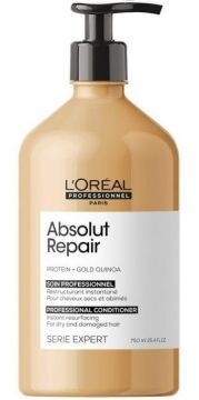 Loreal Absolut Repair Кондиционер уход для сильно поврежденных волос Protein + Gold