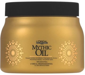 Маска для тонких волос Loreal mythic oil