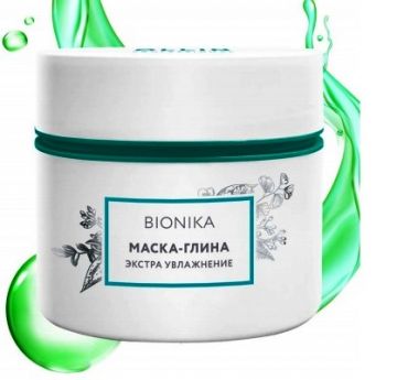 Ollin BioNika Маска для Экстра увлажнения волос Глина