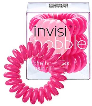 Резинка-браслет розовая для волос Invisibobble Candy Pink