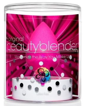 Beautyblender Спонж original и мыло для очистки Solid Blendercleanser