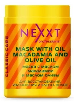 Nexxt Маска укрепляющая Макадамия и Олива Oil Macadamia And Olive Oil