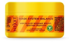 Nexxt Маска для жирных волос против перхоти System Balance