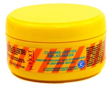 Nexxt Маска Пилинг для очищения волос Cleans-Detox Relax