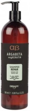 Dikson Шампунь для химически обработанных волос Argabeta vegKeratin