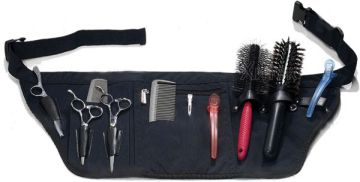 Concept Парикмахерская сумка-пояс для инструментов, черная 26*40