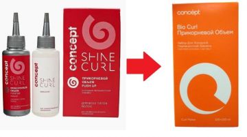 Concept Shine Curl Набор Прикорневой объем для холодной перманентной завивки для всех типов волос