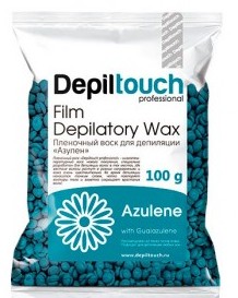Depiltouch Пленочный воск для депиляции волос с Азуленом film depilatory wax