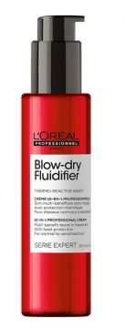 Loreal Термозащитный крем для защиты и разглаживания волос волос Blow-Dry Fludifier