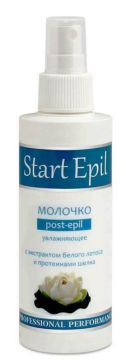 Start Epil Молочко увлажняющее с экстрактом белого лотоса и протеинами шелка
