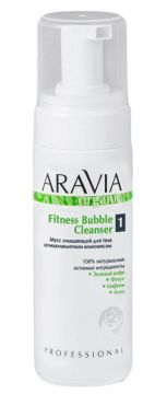 Aravia Мусс очищающий для тела с антицеллюлитным комплексом Fitness Bubble Cleanser