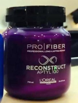 Маска для Поврежденных волос Reconstuct Loreal Pro Fiber