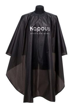Kapous Пеньюар черный плотный многоразовый