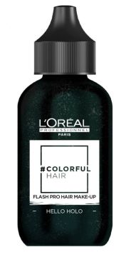 Loreal ColorfulHair Flash макияж для волос Звезда инстаграма (Hello Holo)