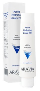 Aravia Крем активное увлажнение для лица Active Hydrating Cream 24H