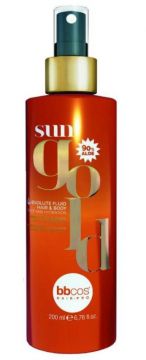BBCOS Sun Gold Флюид для волос и тела после пребывания на солнце