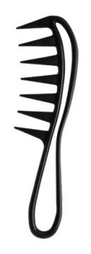 Ollin Расческа-гребень с крупными зубцами и ручкой изогнутая