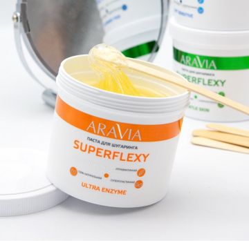 Aravia Паста для шугаринга SUPERFLEXY Ultra Enzyme