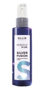Ollin Нейтрализующий спрей для волос Perfect Hair Silver Fusion