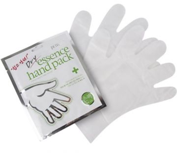 Petitfee Маска-перчатки для нежных рук с сухой эссенцией 10 шт