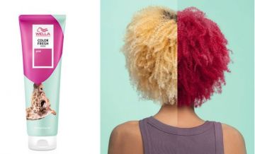Wella Розовая оттеночная маска для волос Color Fresh