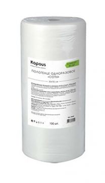 Kapous Полотенце одноразовое соты в рулоне 35*70 cм, 35 г/м2, 100 шт/уп