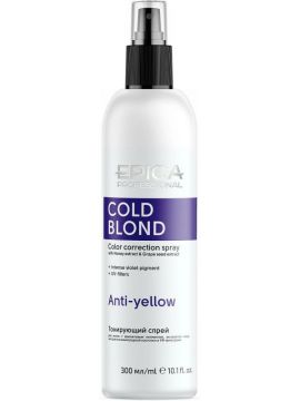 Epica Cold Blond Тонирующий антижелтый Спрей для волос