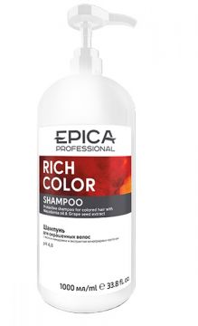 Epica  Шампунь питательный для яркости окрашенных волос Rich Color