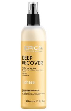 Сыворотка восстанавливающая Трехфазная для поврежденных волос Epica Deep Recover